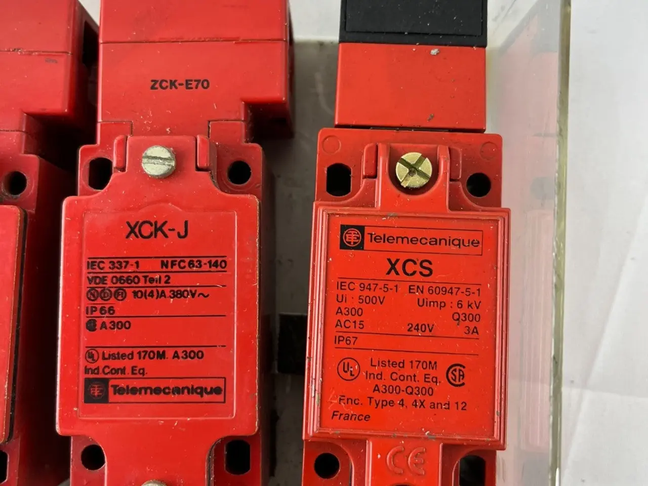 Billede 8 - parti 8x Telemecanique Safety Limit Switches XCK-J