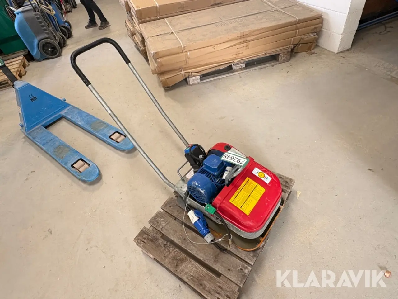 Billede 2 - Pladevibrator Swepac F75E