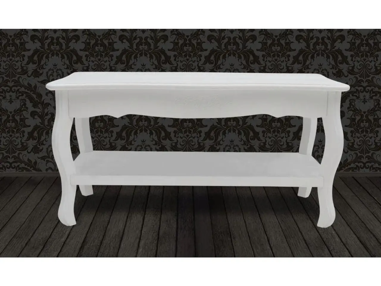 Billede 4 - Sofabord 2 niveauer MDF hvid