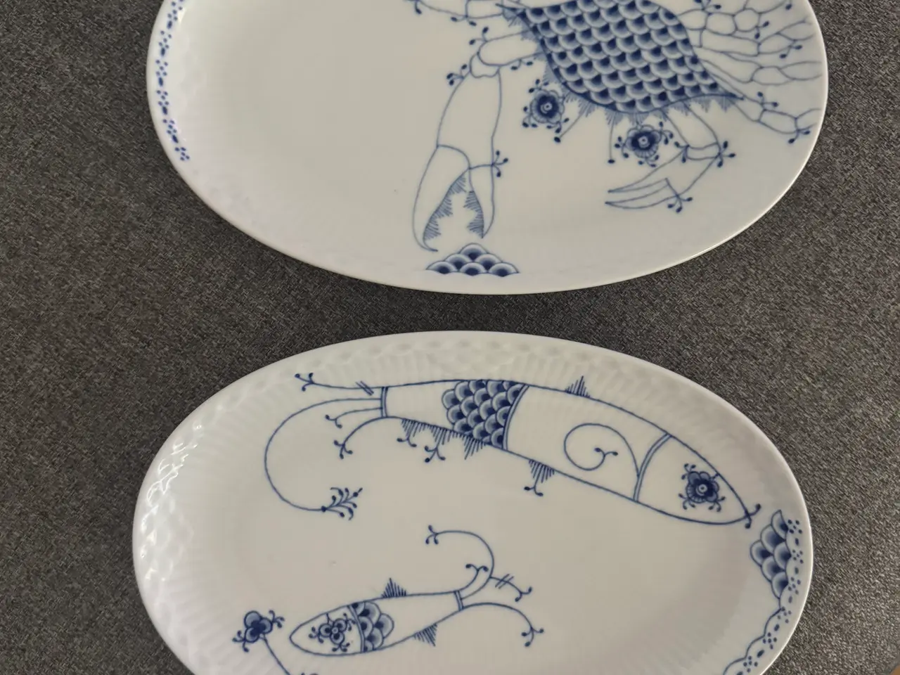 Billede 1 - Royal Copenhagen krabbe og silde fad