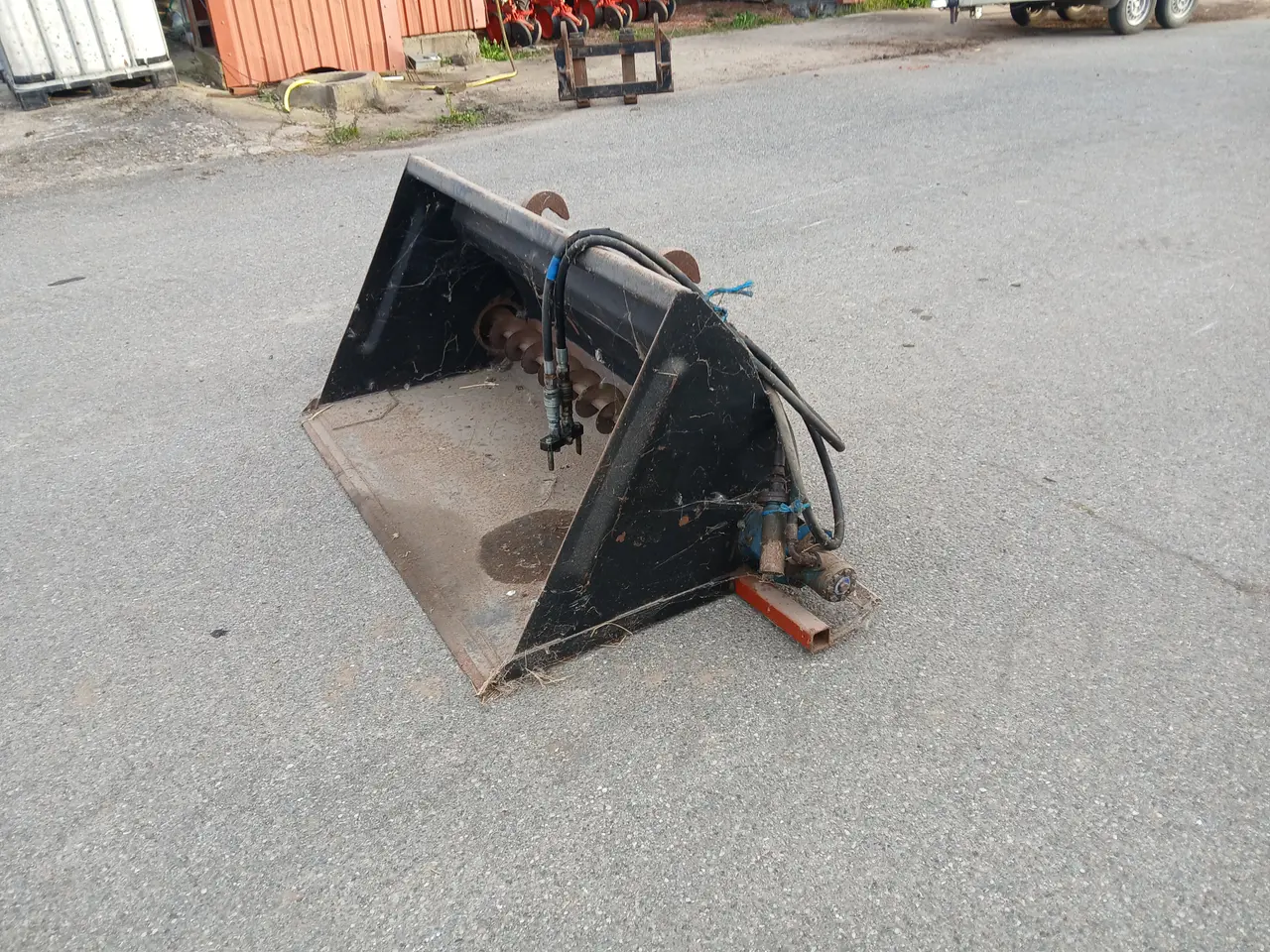 Billede 2 - Foder-skovl. Til minilæsser