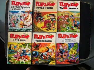 flip og flop nr. 3,6,7,8,9,11,13,15 + gak gak gade