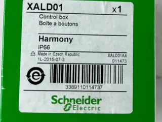 Schneider Electric XALD01 Harmony XAL 1‑Hole Empty