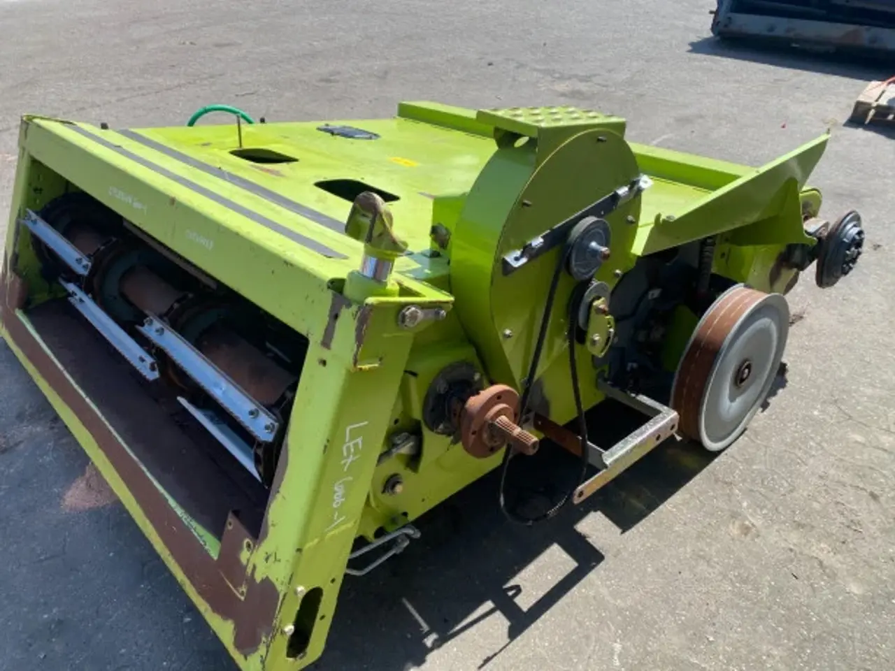 Billede 9 - Claas Lexion 600 Indføringskanal