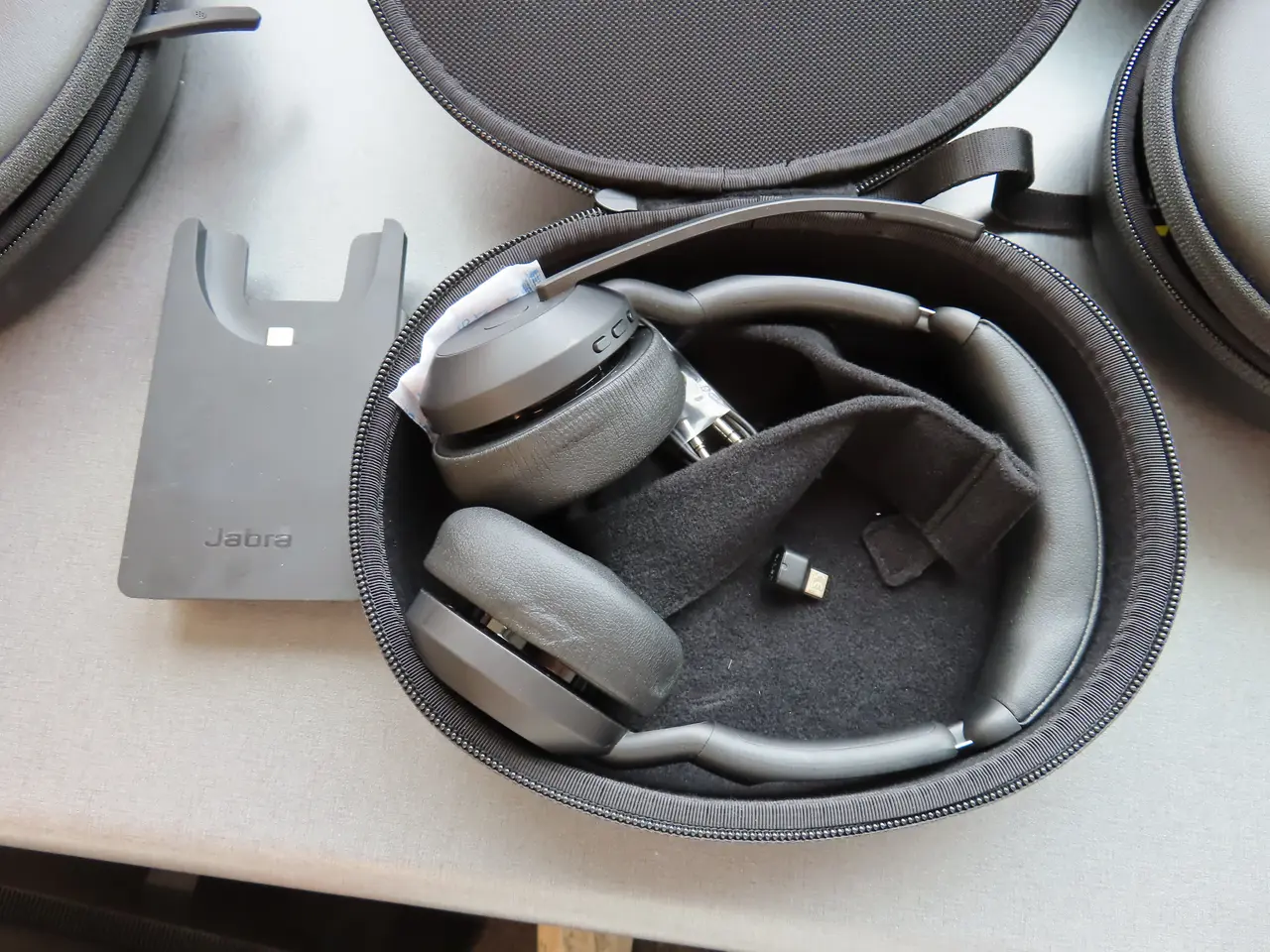 Billede 1 - Headset JABRA Dji Evolve2 55 med ladestand (med dongle)