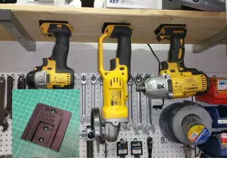 Værktøjsholder Dewalt 18v/12v/10.8v - 3d print