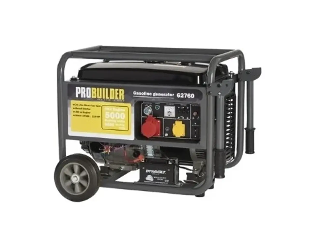 Billede 1 - 400V / 230V Generator udlejes – Perfekt til bygger