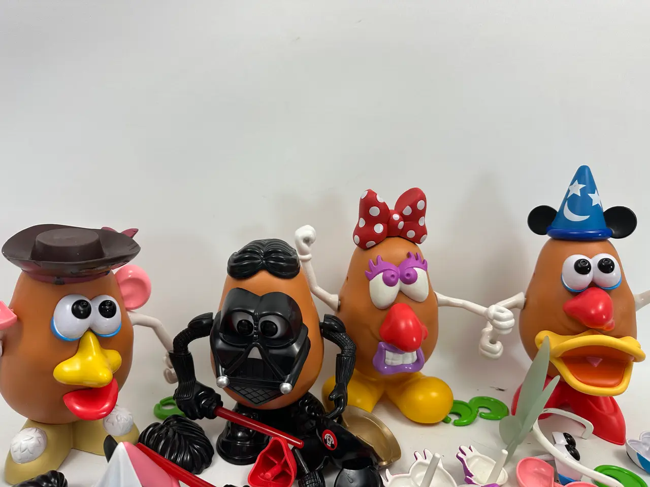 Billede 4 - Stor samling Mr. Potato head og Ms. Potato head