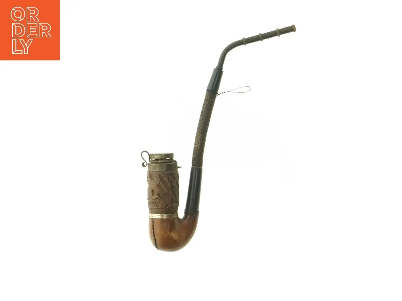 Billede 4 - Antik Træpibe (str. 28 cm)
