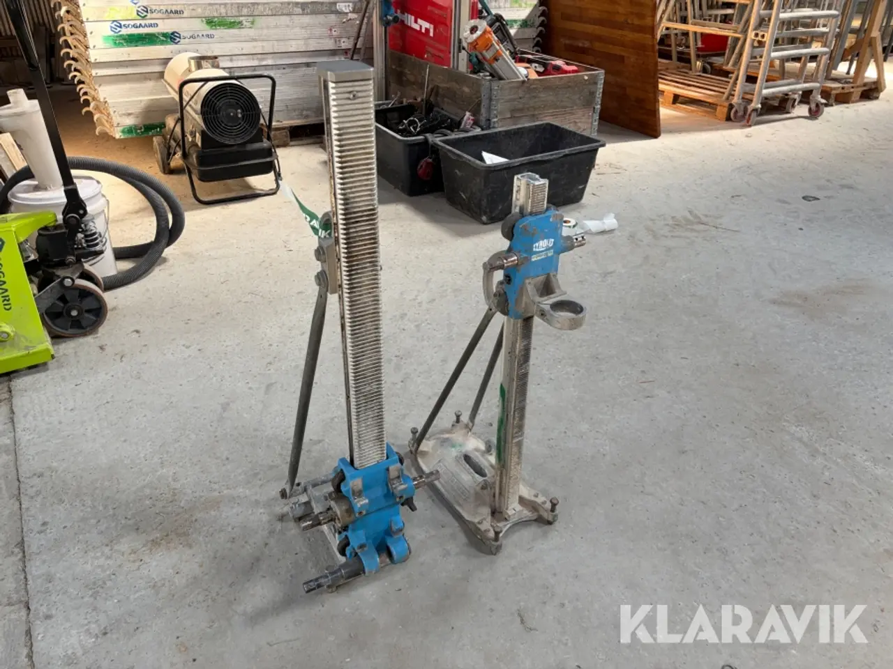 Billede 2 - Borestander Tyrolit 90cm - 110cm 2 styk