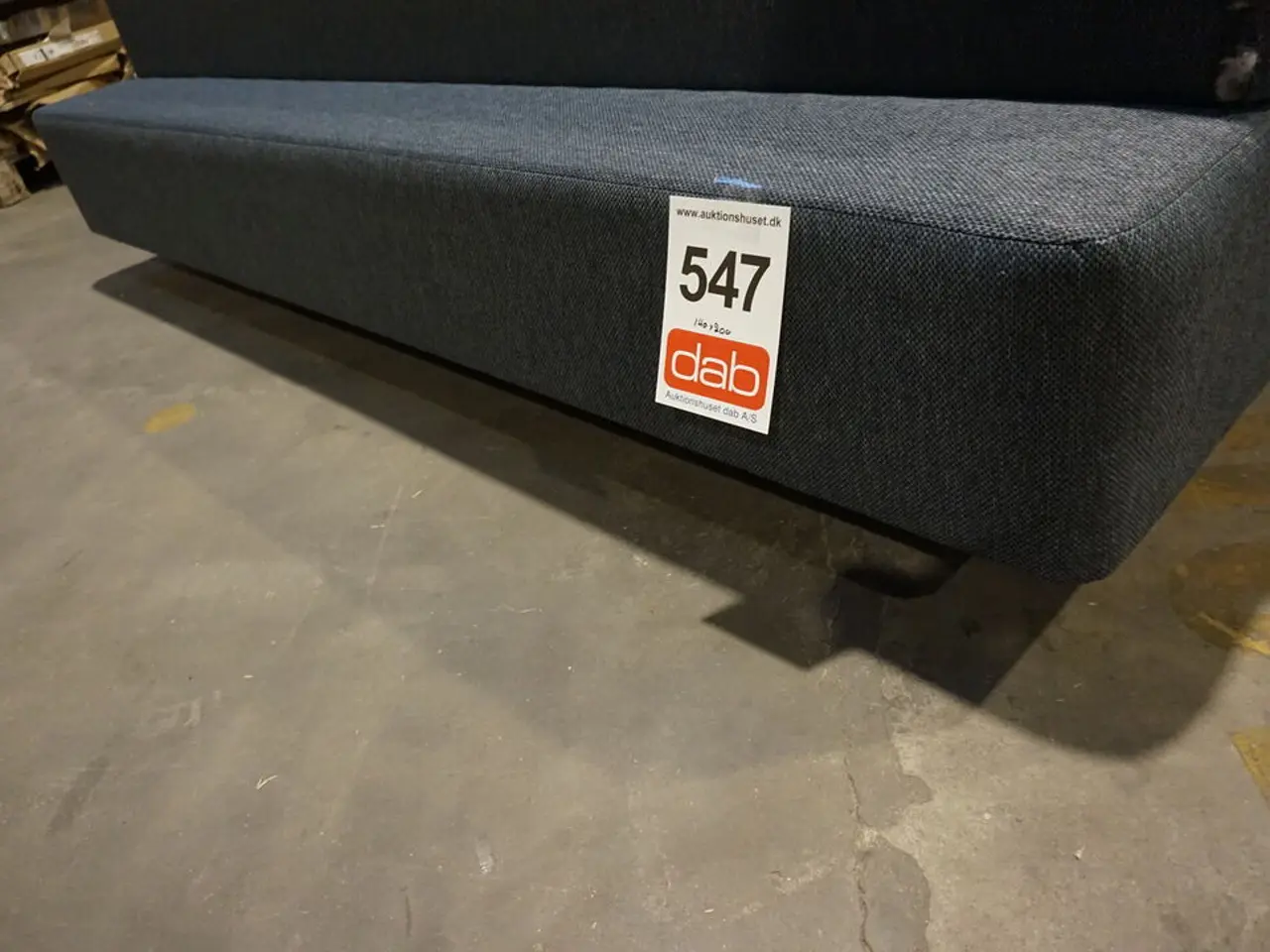 Billede 2 - Nordisk fjer Boxmadras 140x200 cm Grå