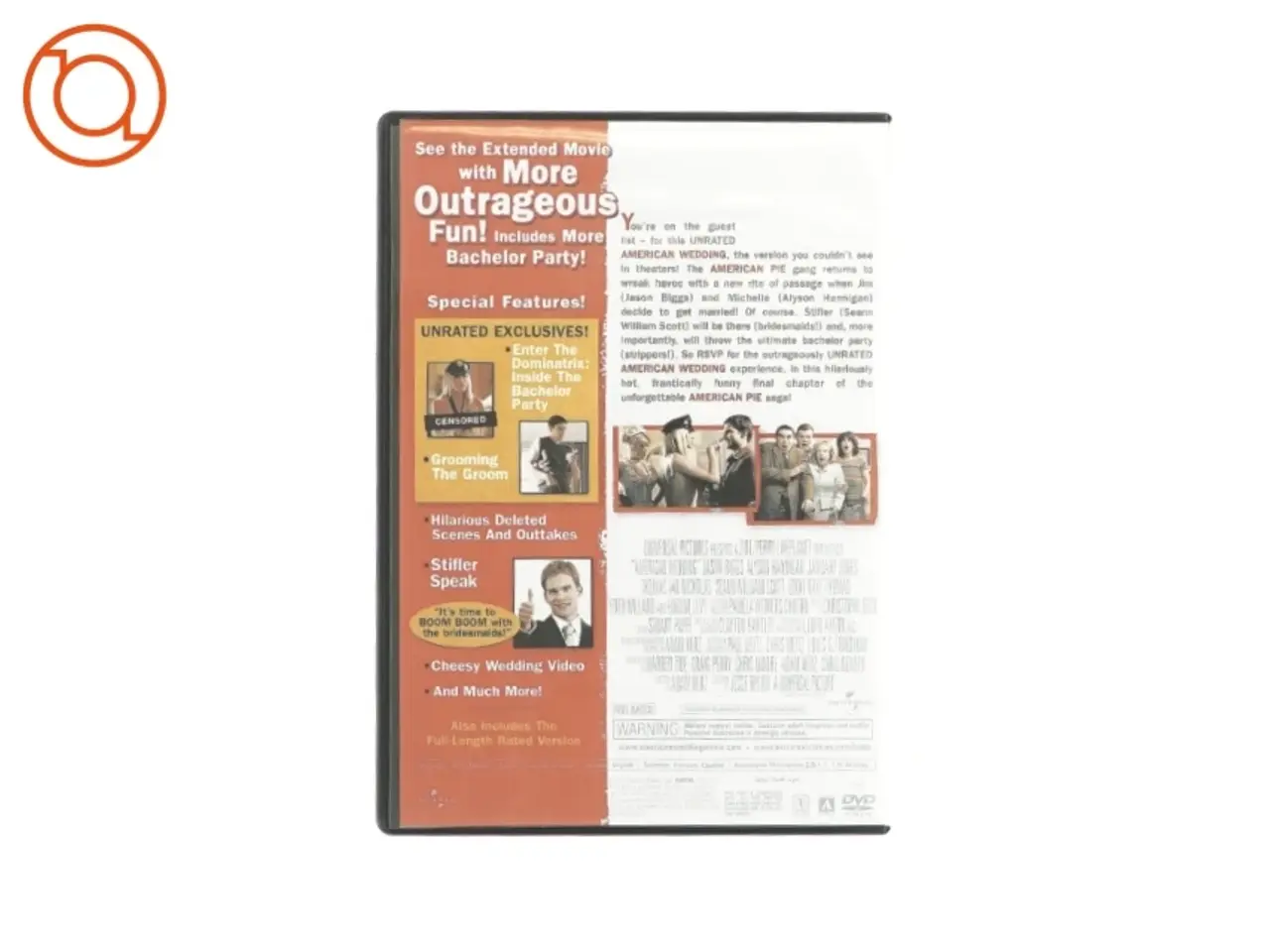 Billede 2 - American wedding (DVD)