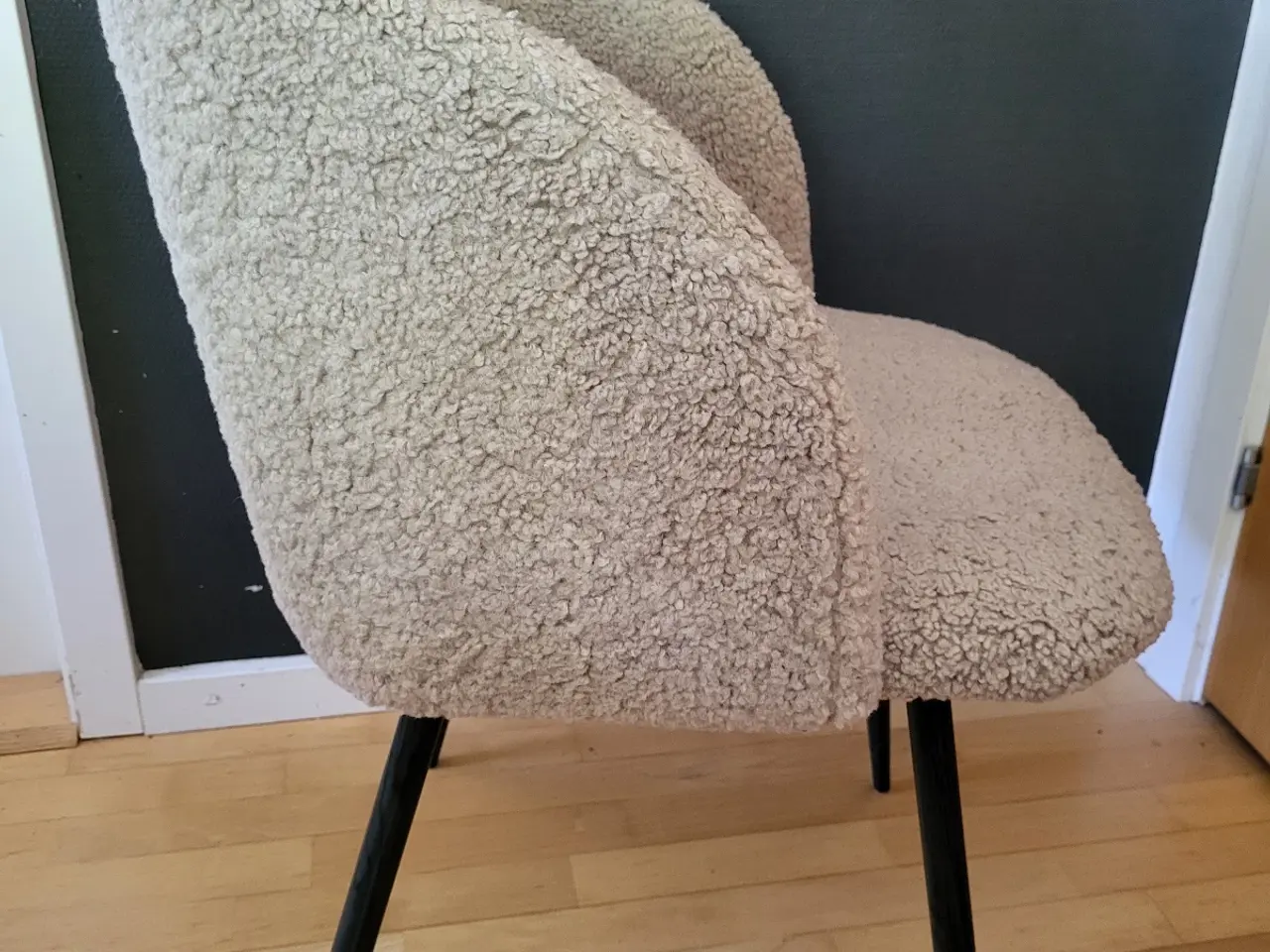 Billede 4 - Beige teddy stol