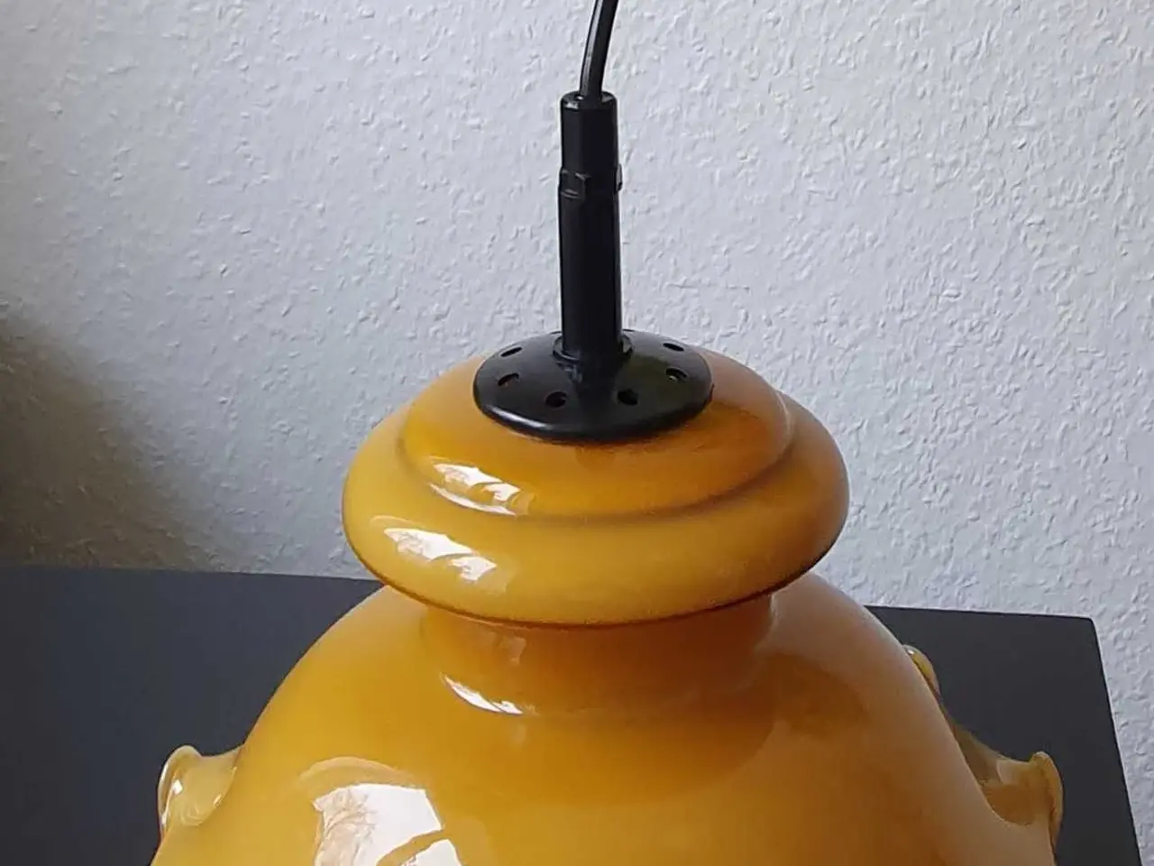 Billede 5 - Skøn lampe i opalglas 🤎 NEDSAT!!! SOLGT SOLGT !!!