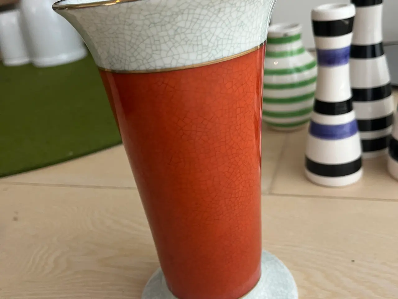 Billede 1 - Antik vase - Heubach Mayfair Craquelé