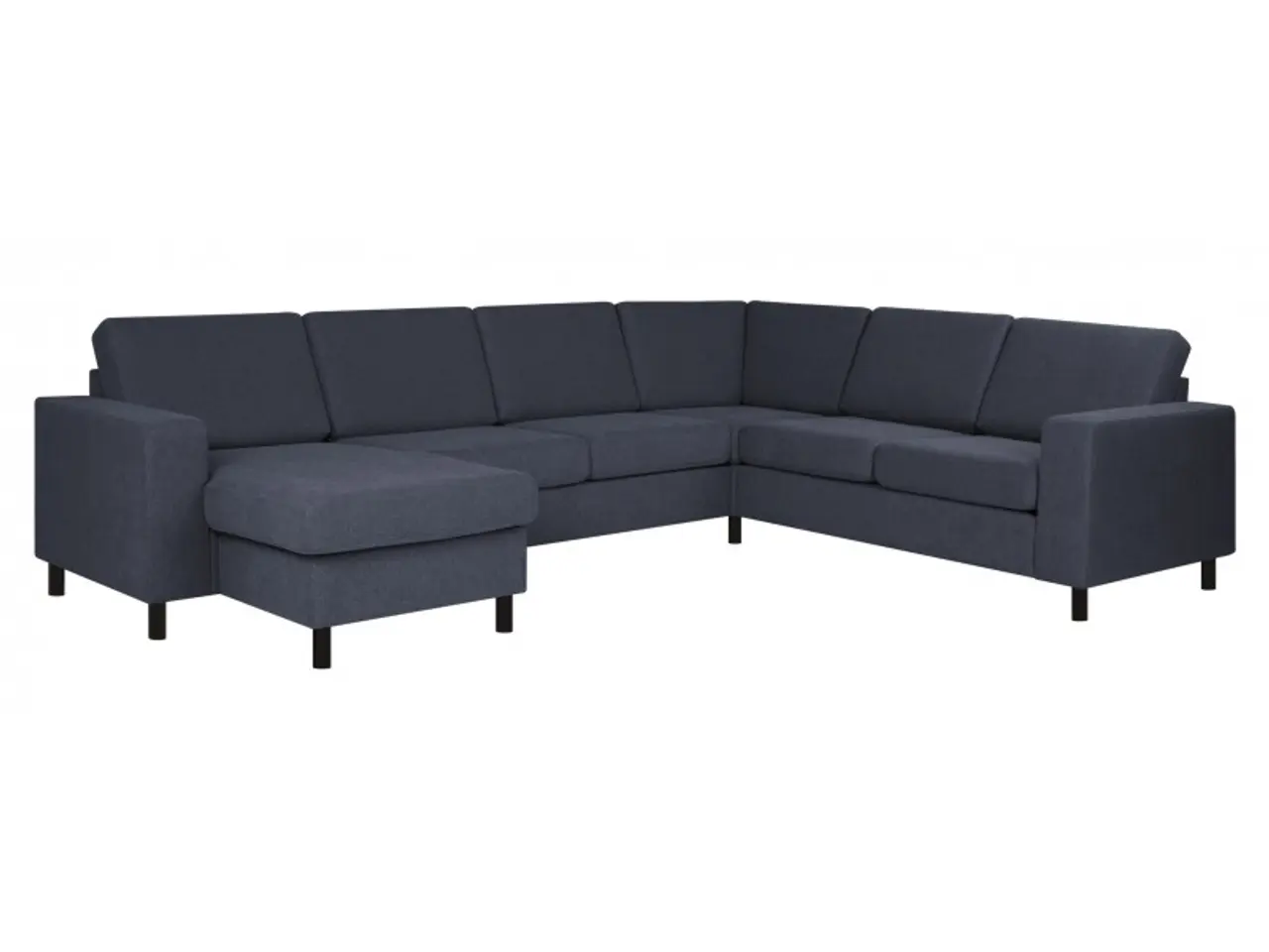 Billede 8 - Pan vendbar U-sofa Blå stof