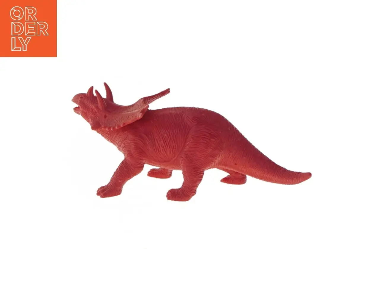 Billede 3 - Rød dinosaur figur (str. læmgde: 22 cm)