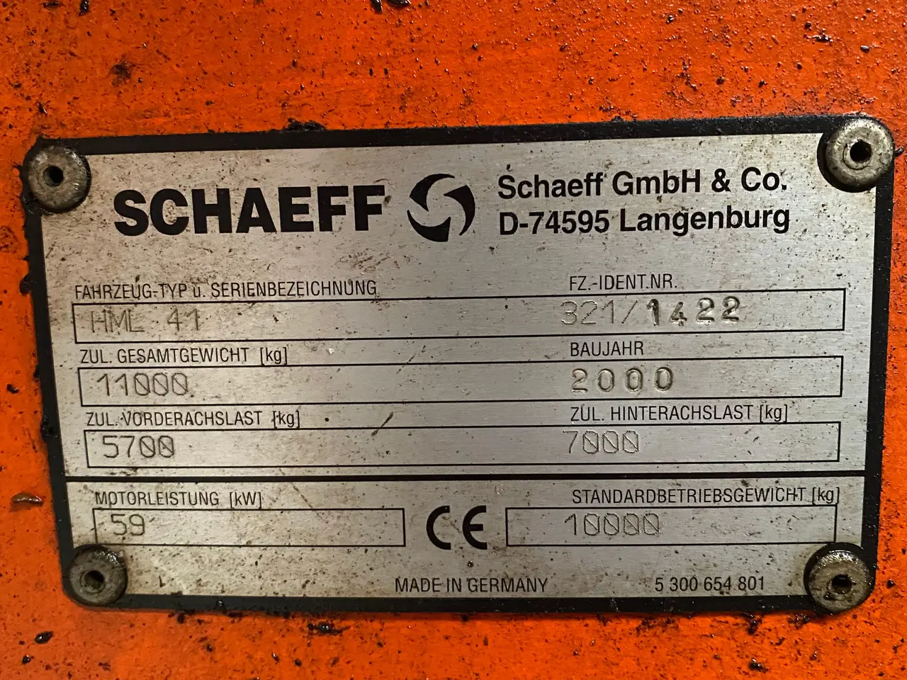 Billede 6 - Schaeff HML41