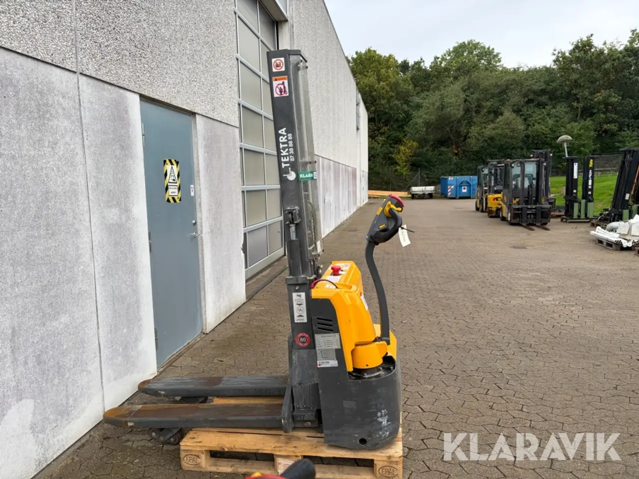 Billede 4 - El stabler Electric stacker 1000kg 1 styk