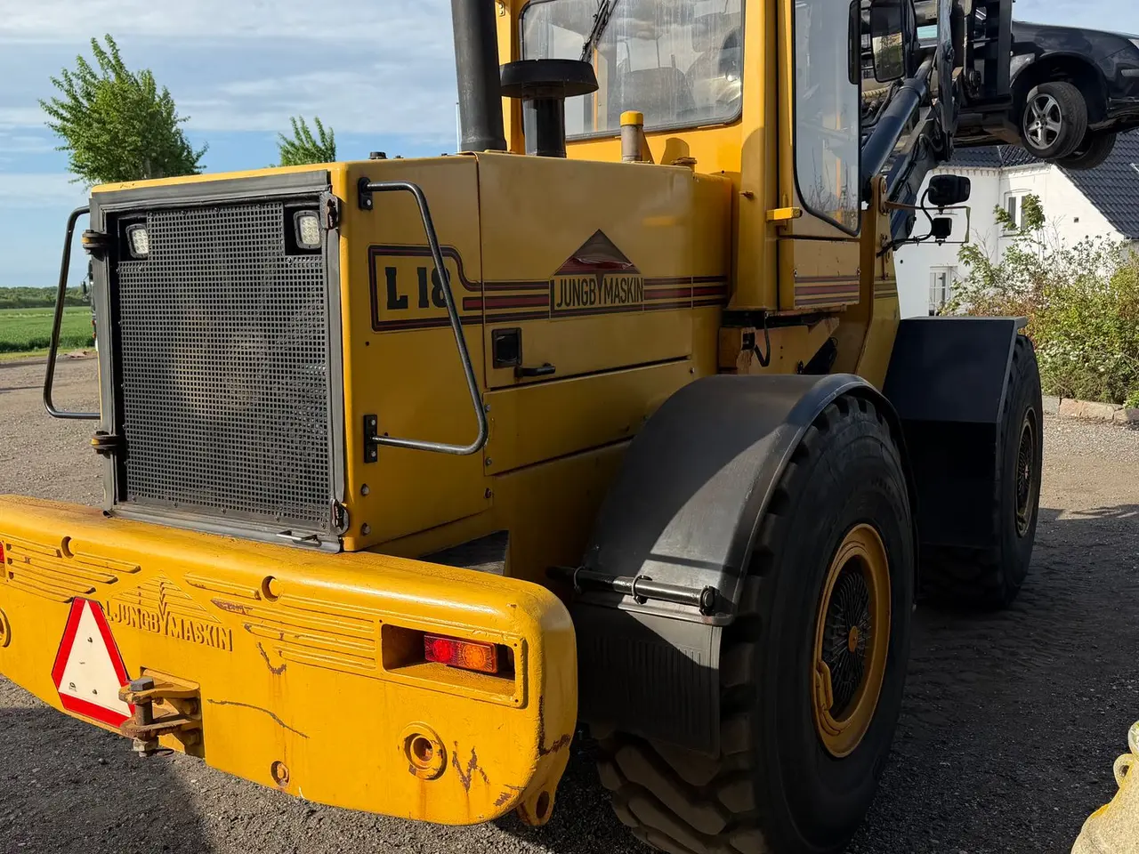 Billede 4 - Ljungby L18 KAN LEVERES MED 750MM HJUL MED TRAKTORMØNSTER FOR + 25.000,-.CENTRALSMØRING, HYDRAULISK VOLVO BM SKIFTE, 3. FUNKTION