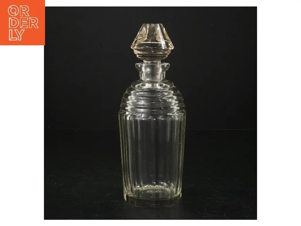 Billede 2 - Glas karaffel med stopper (str. H. 21,5 cm)