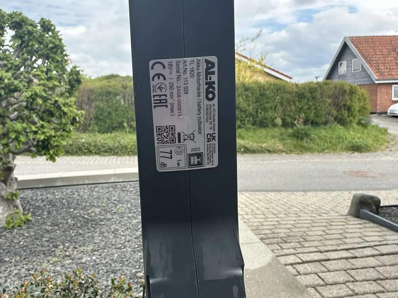 Billede 4 - Batteridrevet kultivator til havearbejde