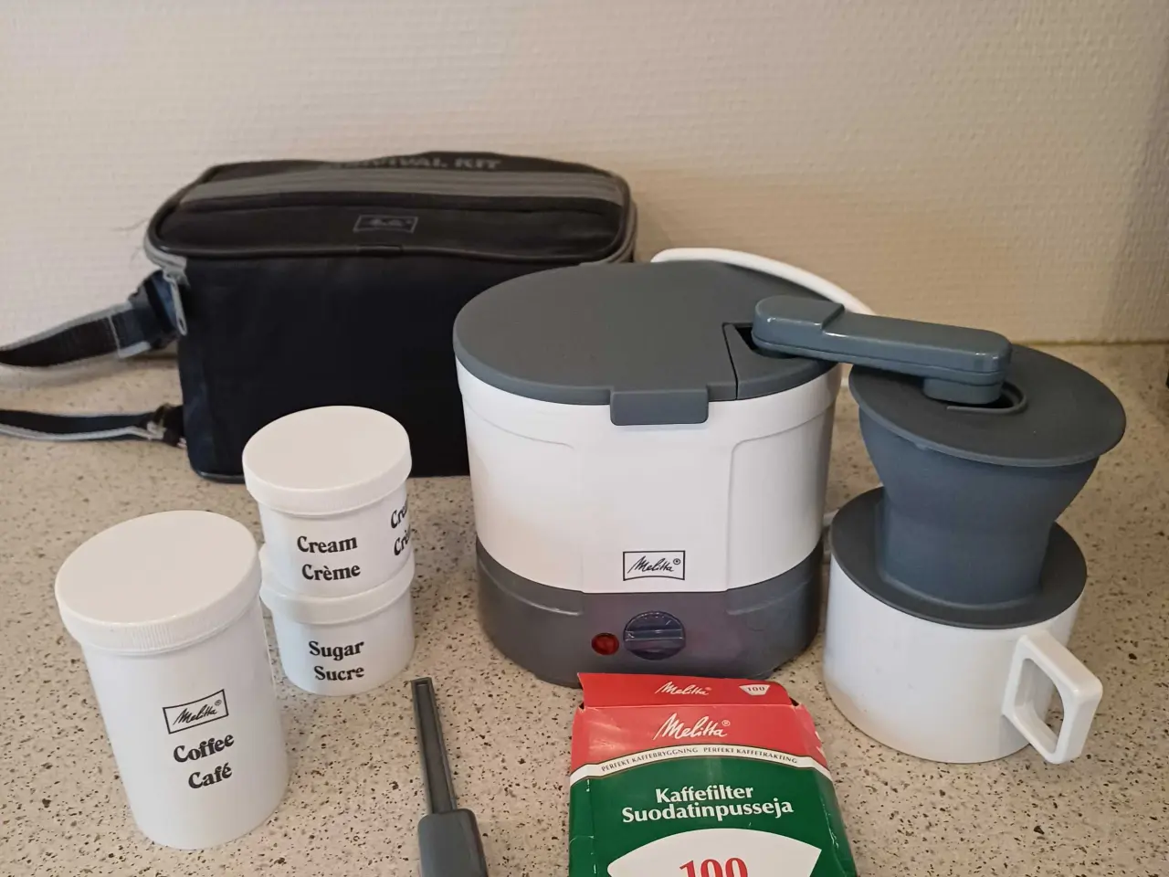 Billede 1 - Coffee survival kit rejse kaffemaskine