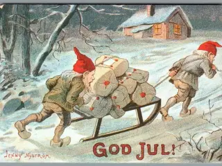 Jenny Nystrøm - God Jul - Godtt Nytt År - Ulf Anderson u/n - Ubrugt