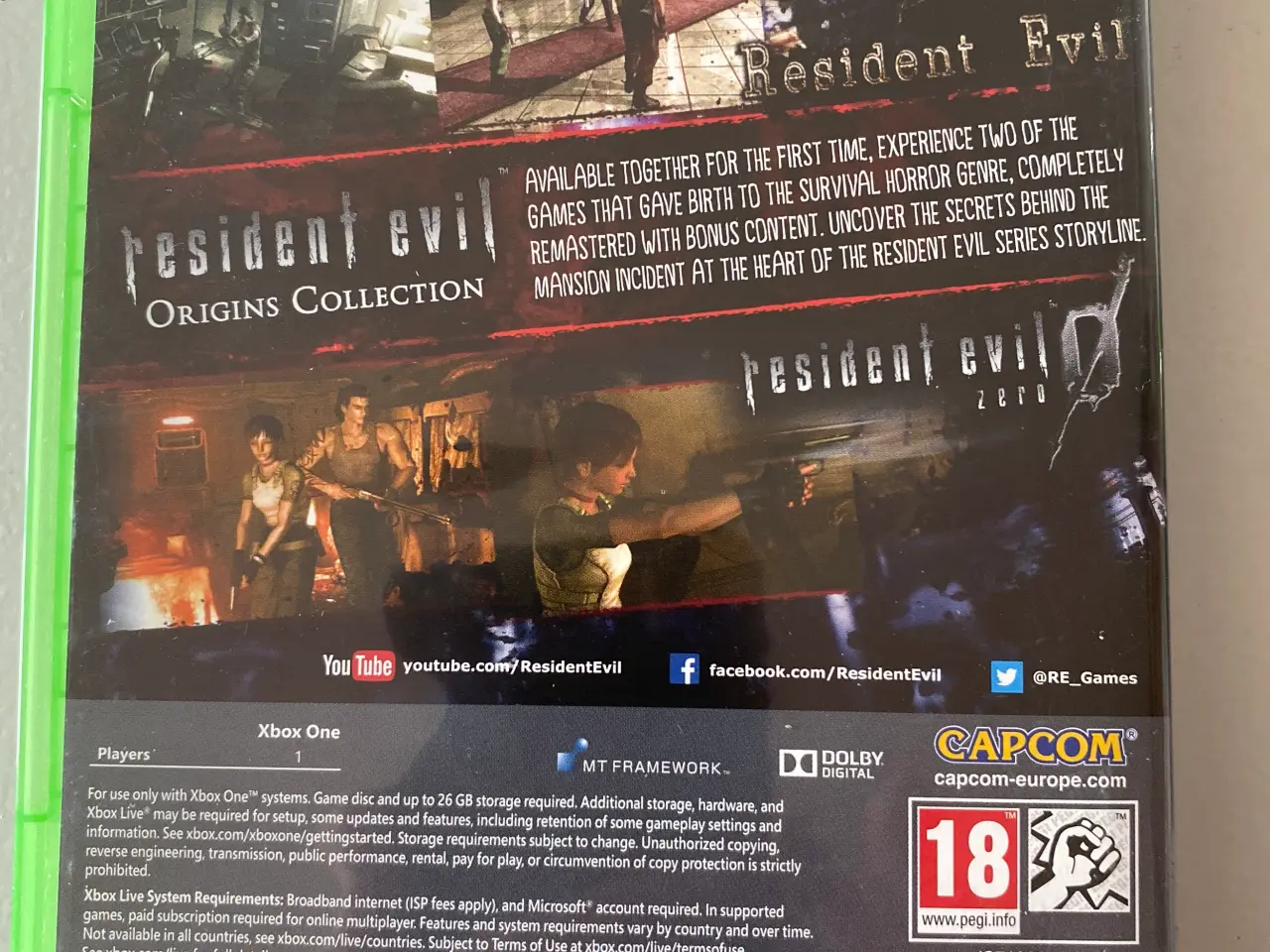 Billede 2 - Resident Evil: Origins Collection til Xbox One