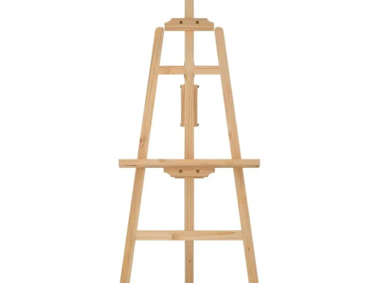 Billede 3 - Staffeli i massivt fyrretræ - 53,5 × 95 × 127 cm, justerbart