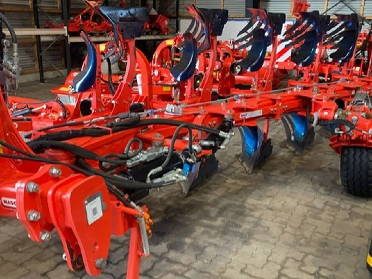 Billede 4 - Maschio Unico L 5+ Riste underplov, Hydr. stenudløer, Variable Furebredde