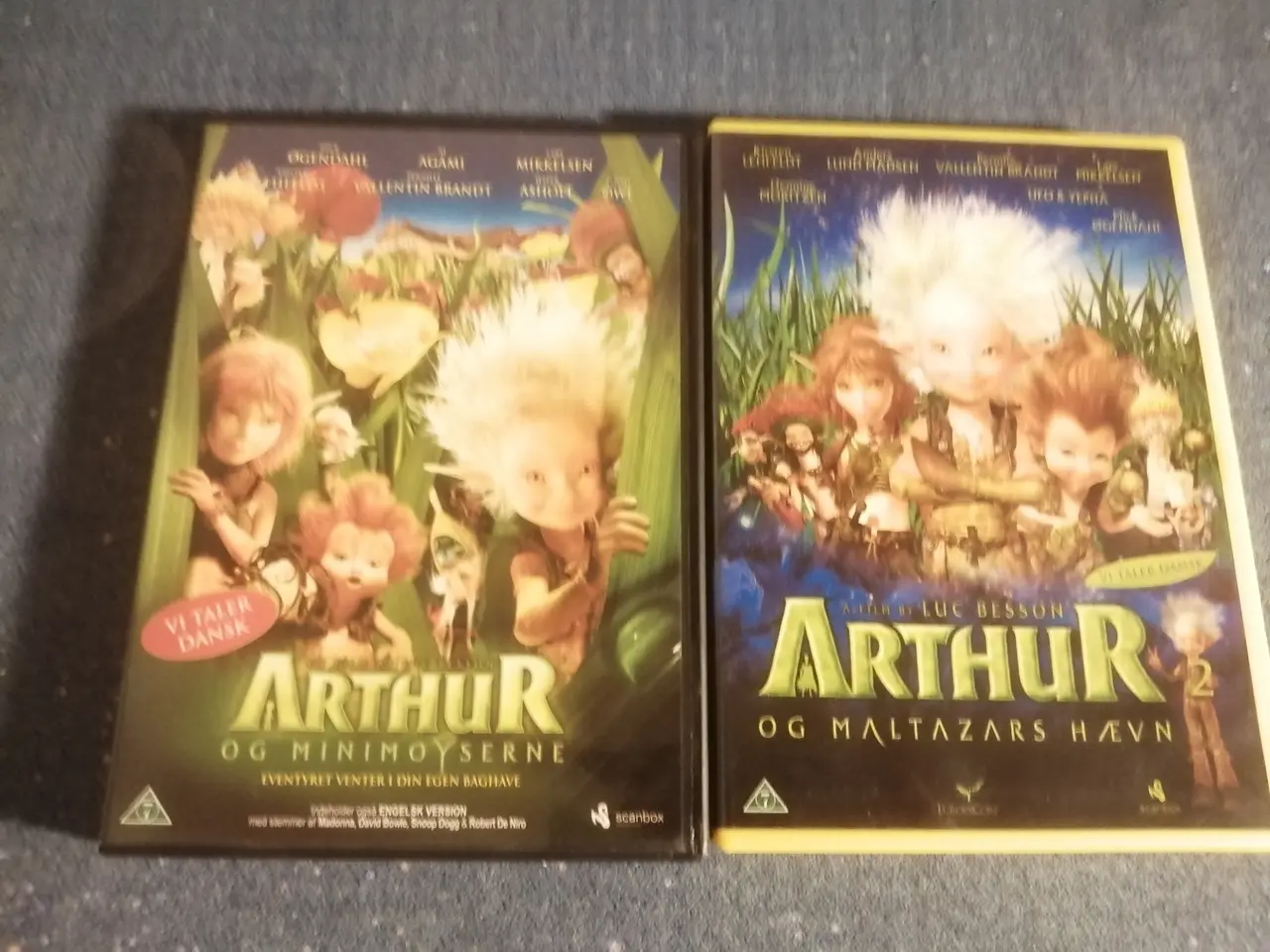 Billede 1 - 2stk Arthur og Minimoyserne Dvd'er