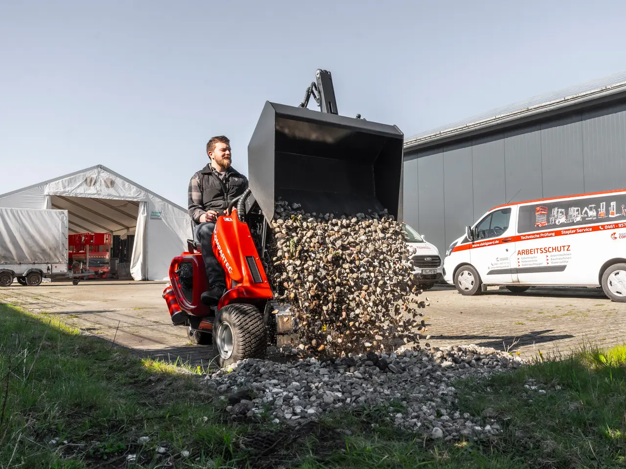 Billede 16 - Weidemaster Mini 0.4 minilæsser - 350 kg, benzin
