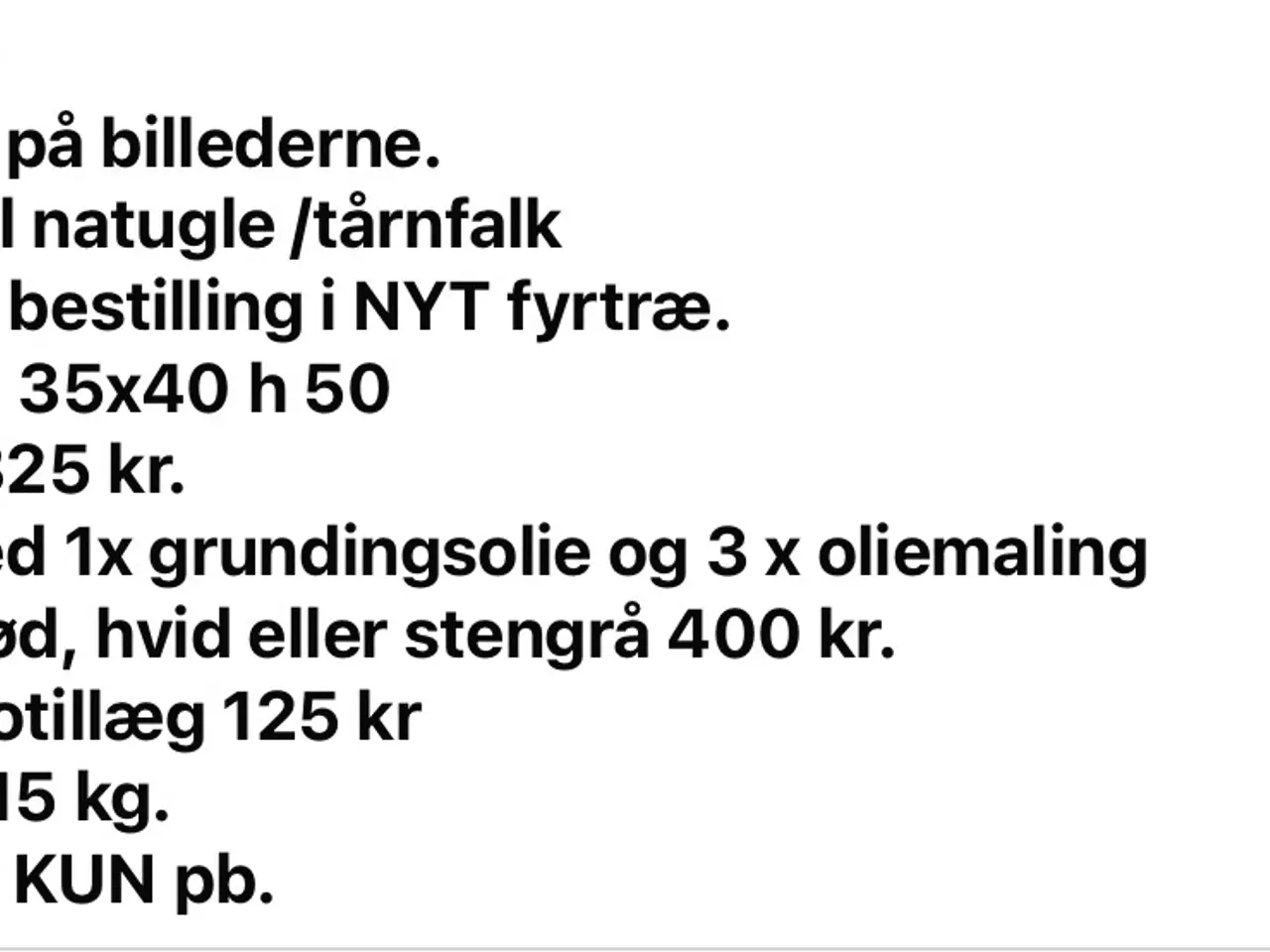 Billede 6 - Fuglehuse (redekasser) flere str.