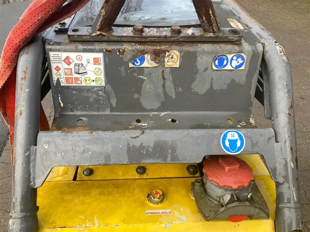 Billede 5 - Wacker DPU 100 - 70 750 kg pladevibrator med frem bak