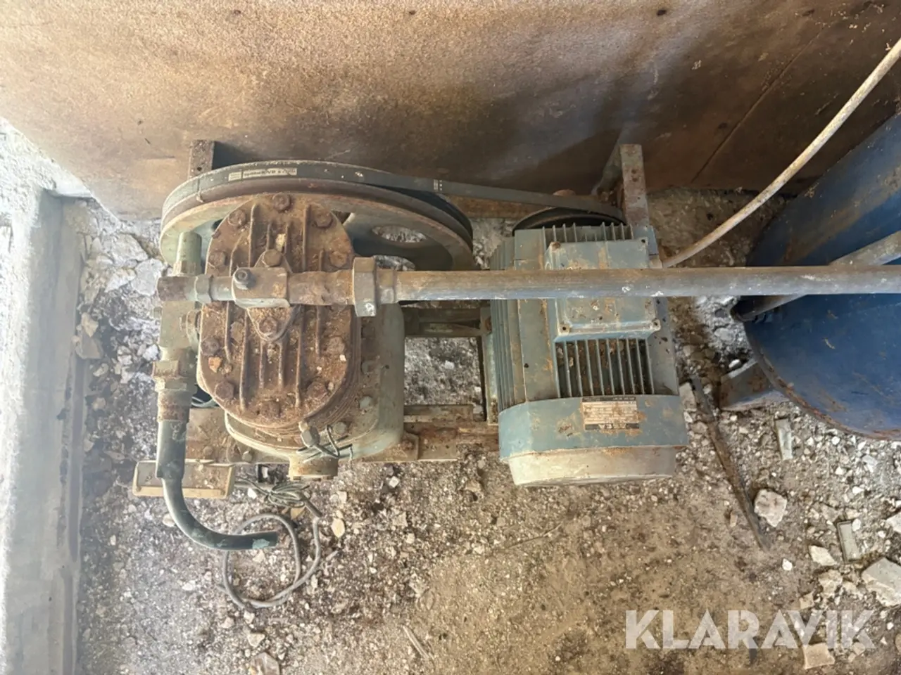 Billede 10 - Kompressor Stenhøj med tank