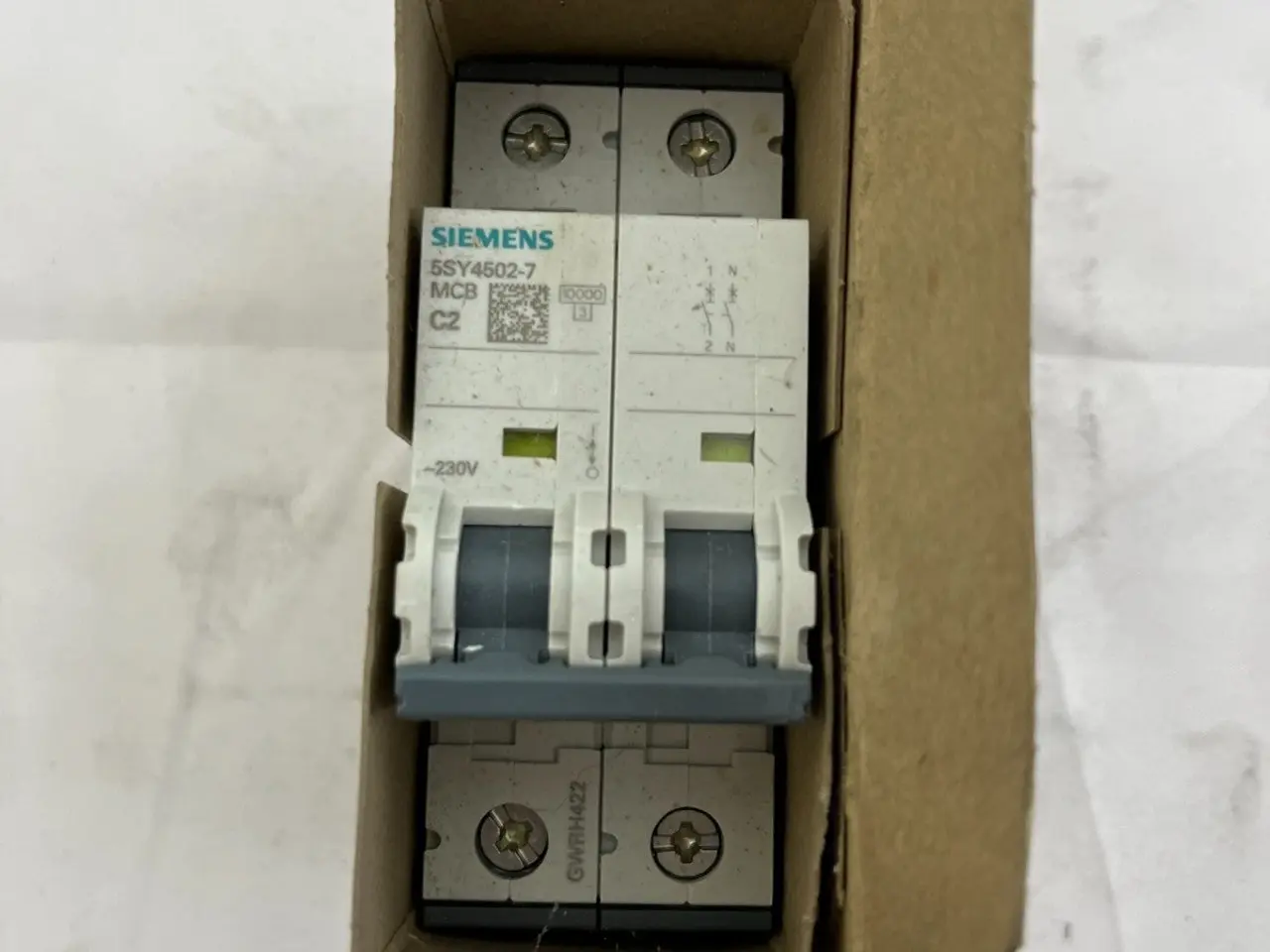 Billede 5 - Siemens 5SY4502-7 MCB Miniature automatsikring 1+N