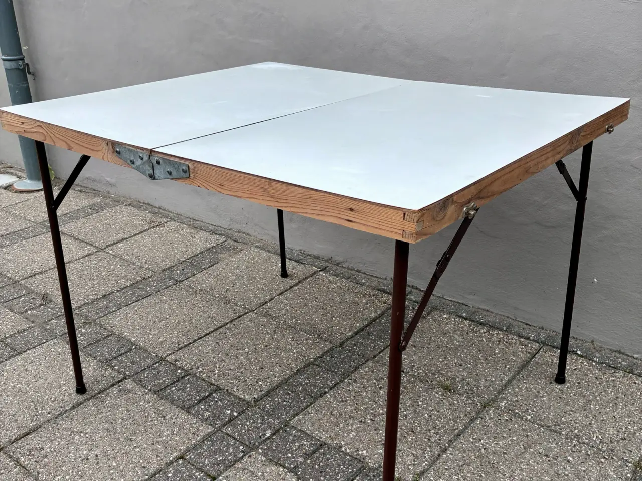 Billede 2 - Vintage camping picnicbord sammenklappeligt