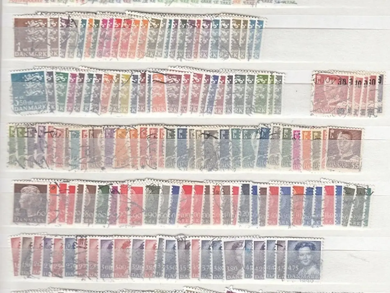 Billede 6 - Ældre Danmarkssamling med 1300 forskellige.