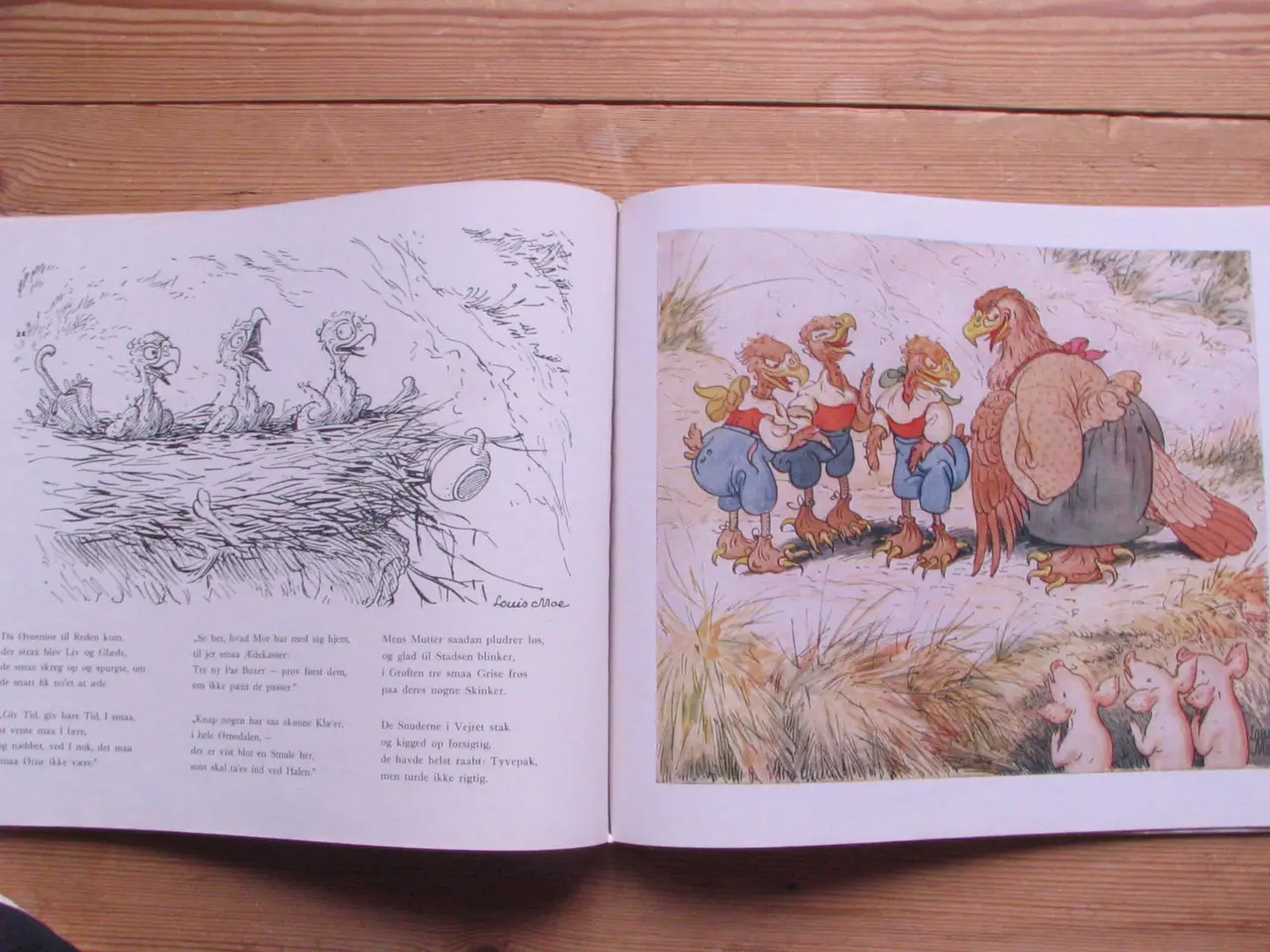 Billede 6 - Louis Moe (1857-1945). Tre smaa Grises Eventyr