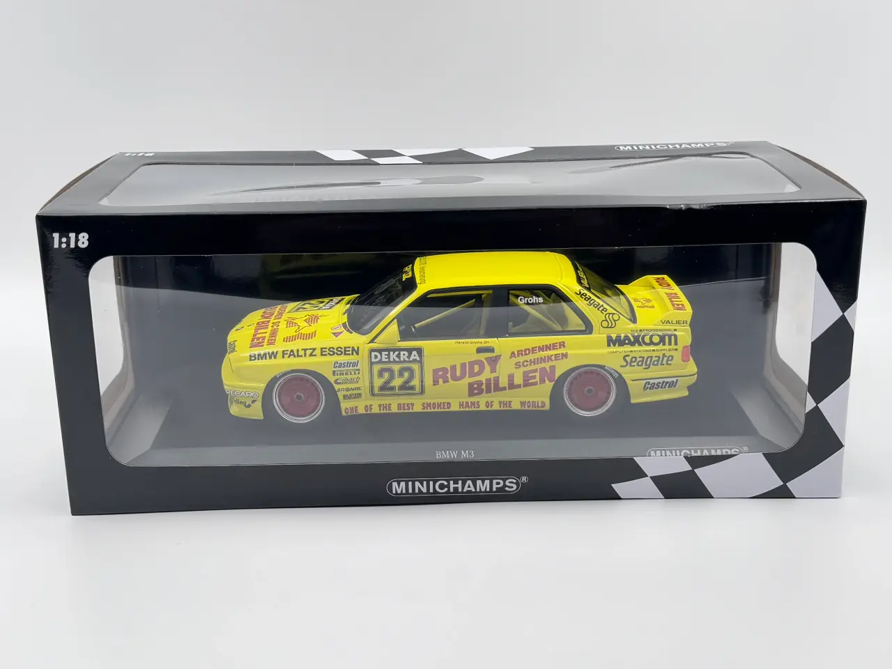 Billede 11 - 1989 BMW M3 EVO DTM E30 - Minichamps - 1:18