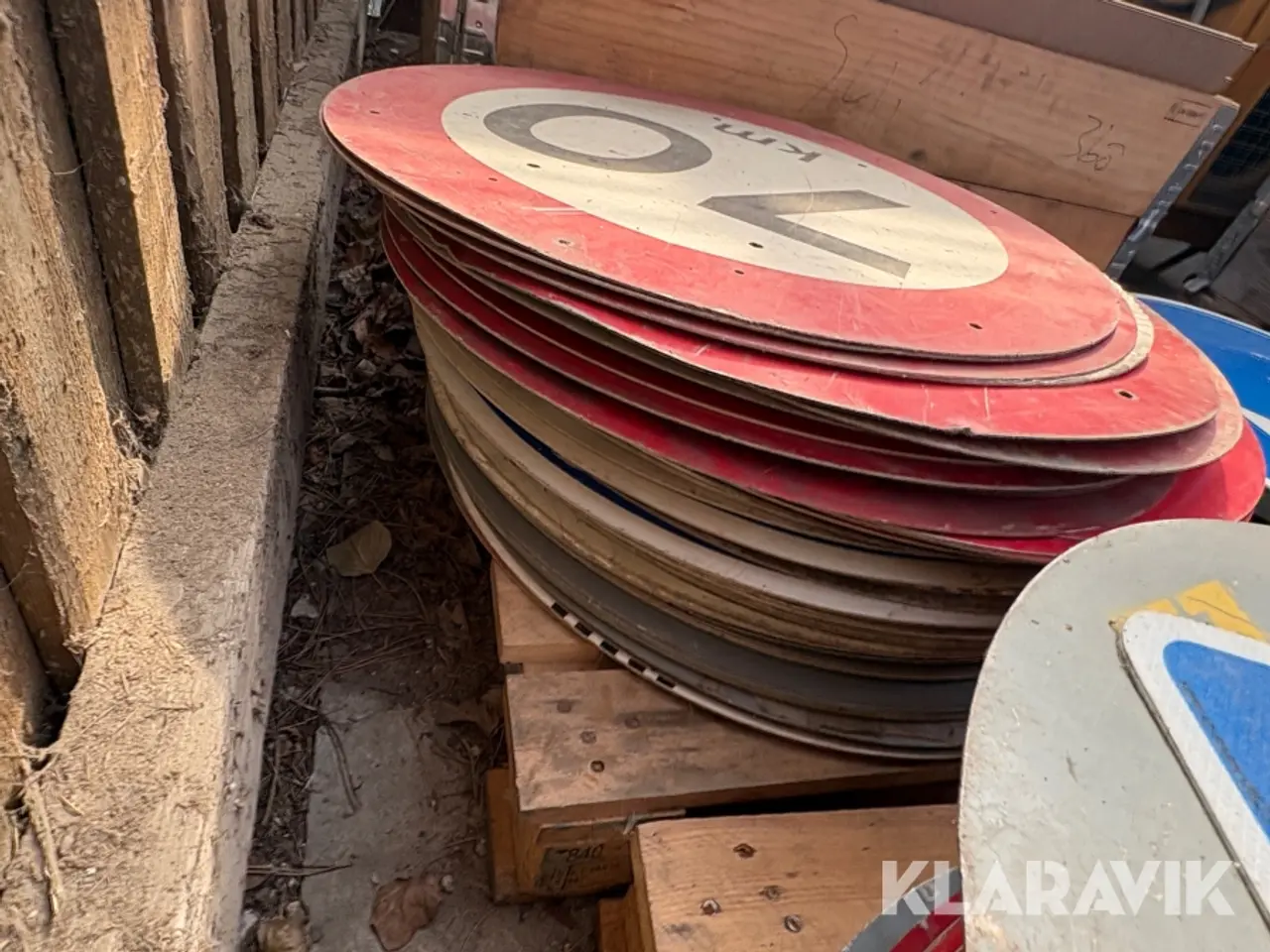 Billede 4 - Assorterede trafikskilte 3,5 paller