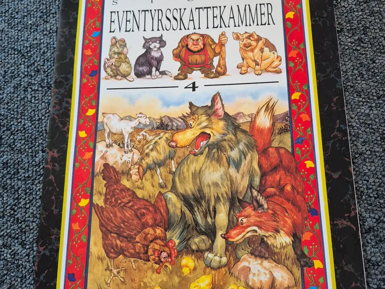 Billede 2 - Det store eventyrsskattekammer Pap holder med 4 st