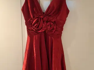 Vintagekjole i satin