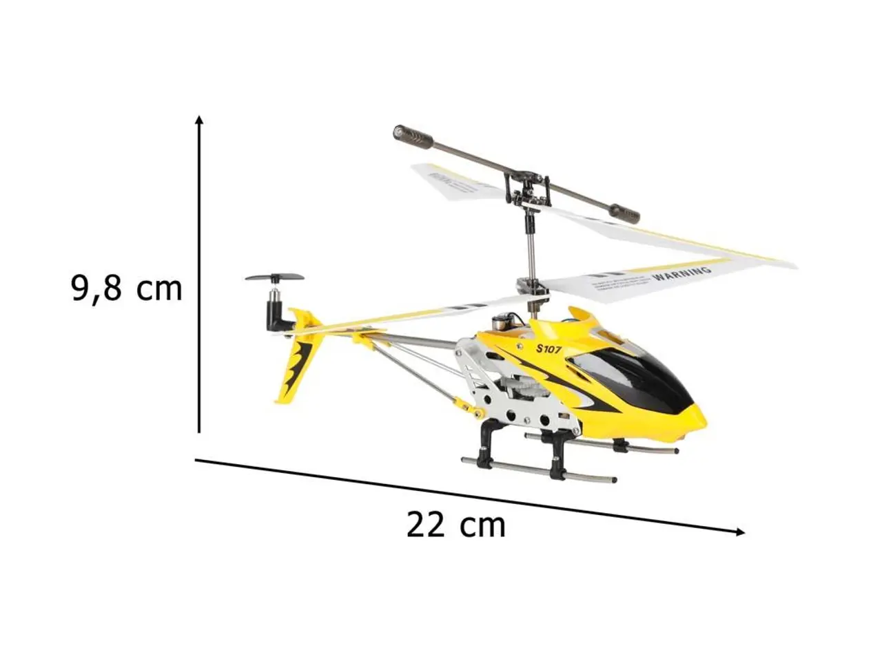 Billede 10 - Fjernstyret helikopter Syma S107G - gul