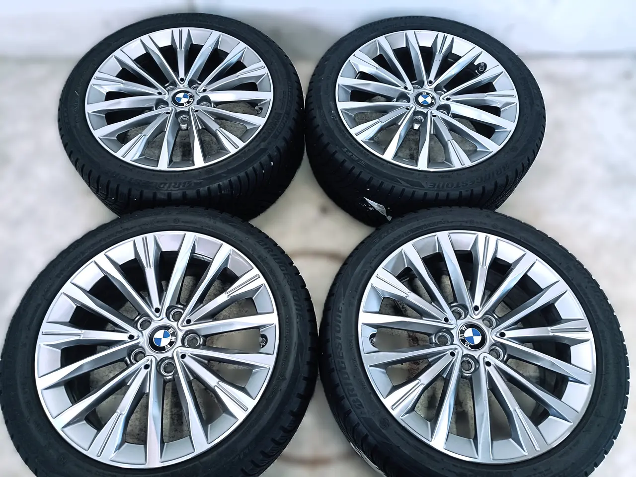 Billede 5 - 5x112 17" ET54 nav 66,6ø BMW vintersæt inkl. TPMS