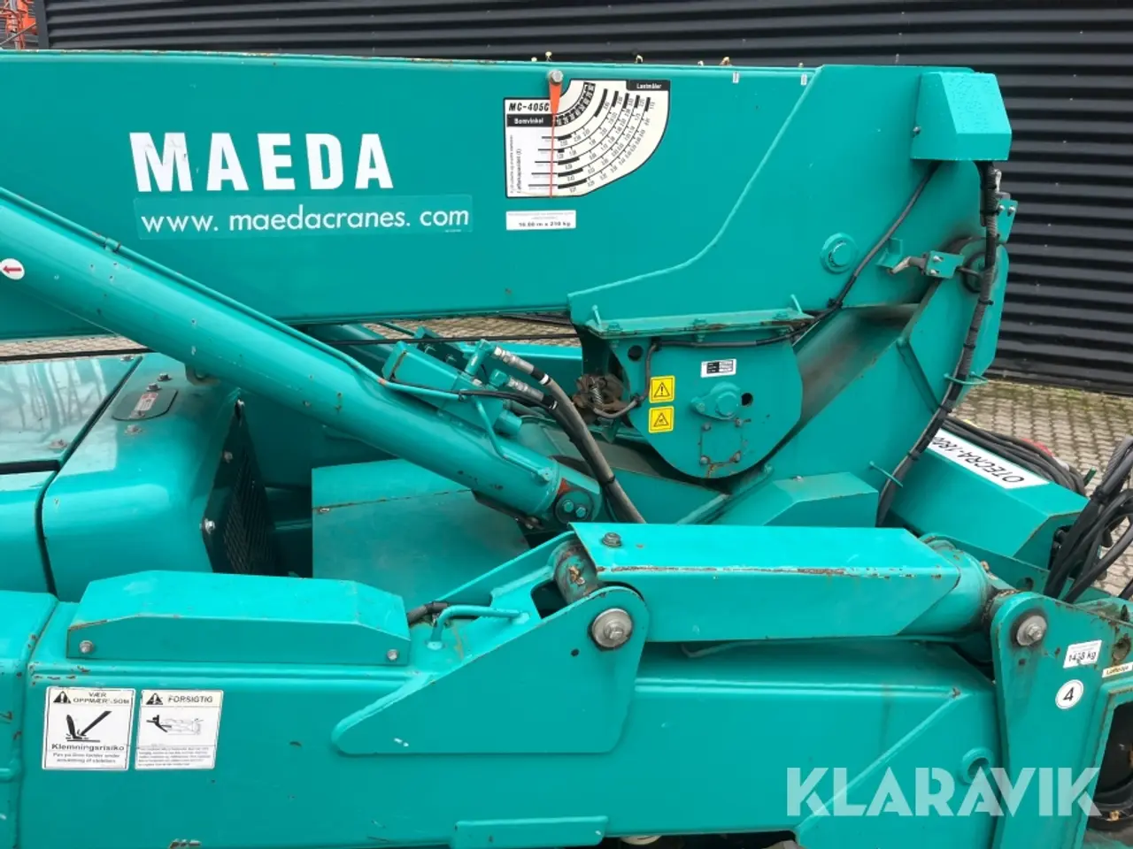 Billede 11 - Bæltekran Maeda MC405CRME 16.8meter