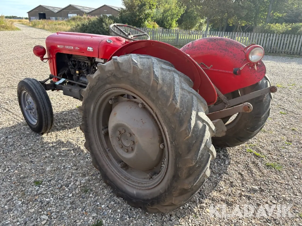 Billede 4 - Veterantraktor Massey Ferguson 35