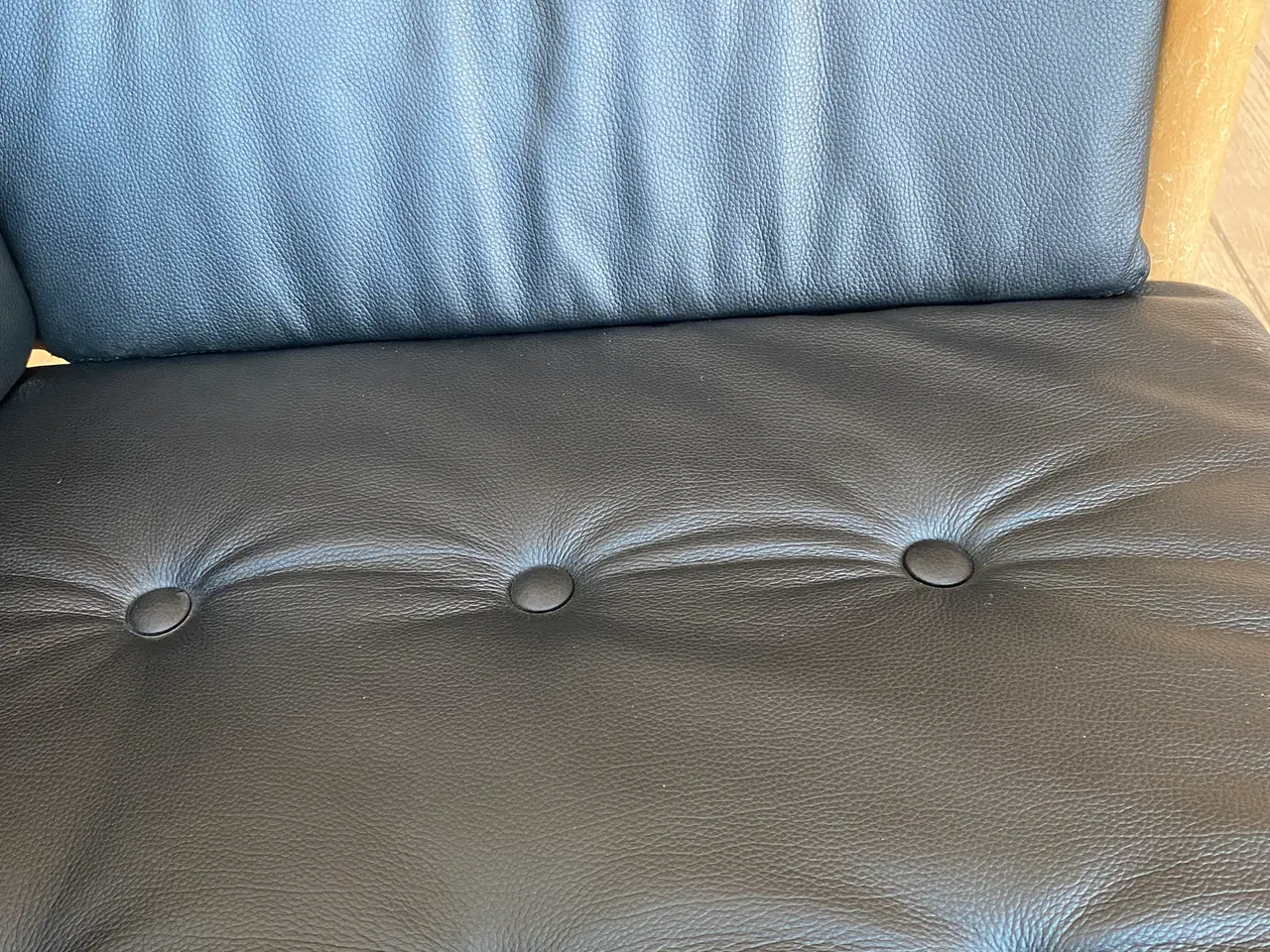 Billede 2 - Læderhynder til Tremmesofa