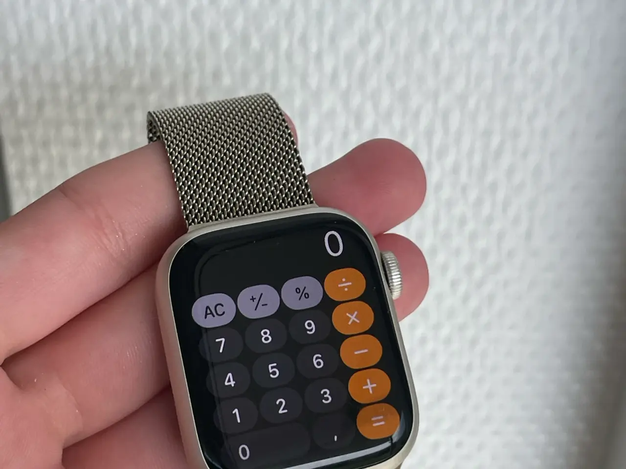 Billede 6 - Apple Watch Series 8 GPS Starlight + original Mila